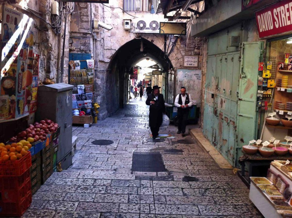 Religious Jews in the Old City